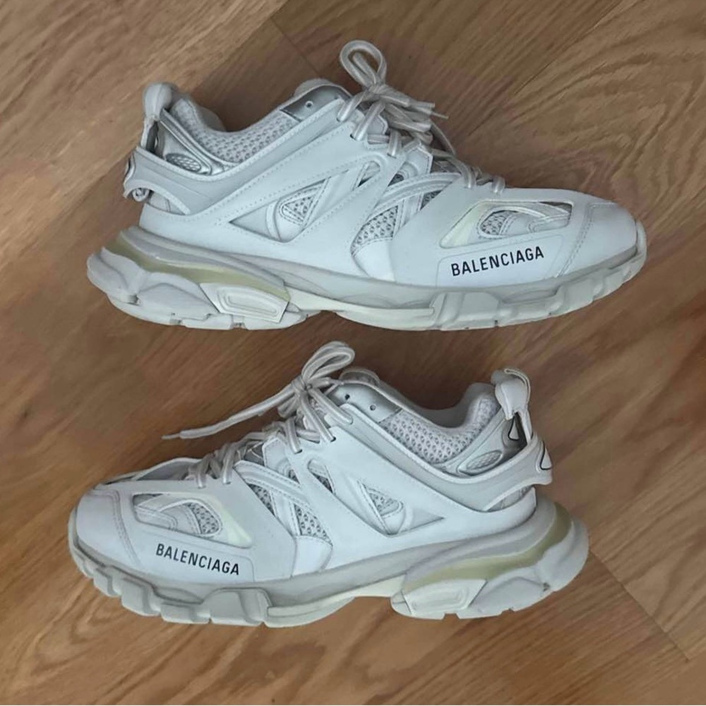 Balenciaga Track Sneaker "White" Worn once, Bought for $950